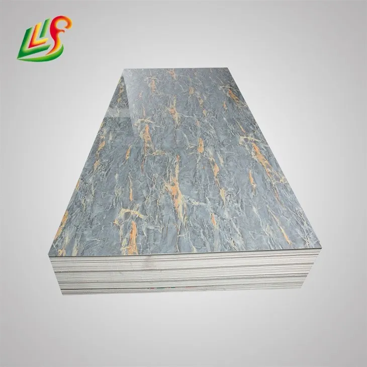 Vanntett brett Easy-to-rent Install PVC Marble Sheet